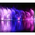 Park scenic large musical dancing fountain