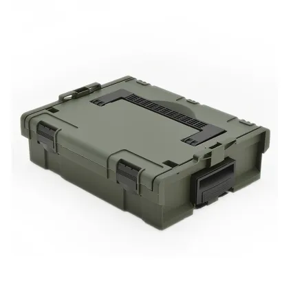 Plastic Toolbox Storage Case for Tool Parts and Shipping