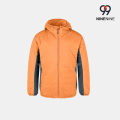 Sudadera con capucha híbrida ligera para niños con cremallera
