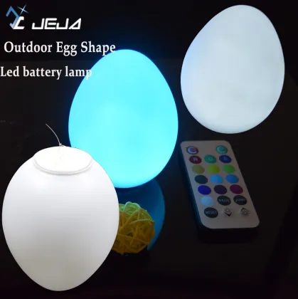 Battery Operated Mini Easter LED Egg Night Light