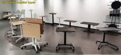 Vertical Hydraulic Lifting Column Adjustable Desk