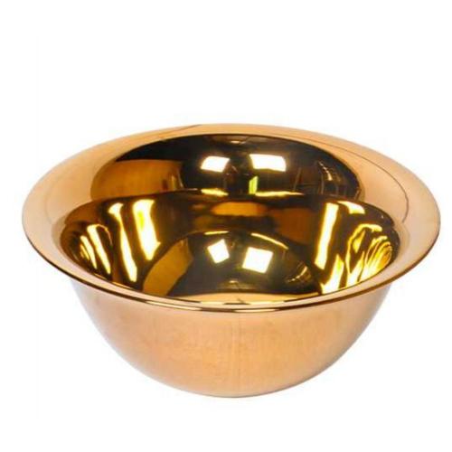 Lavabo de oro Lavabo de cerámica occidental Lavabo Disegn Art
