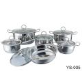 Kitchenware Tri Ply Stainless Steel Cookware Set