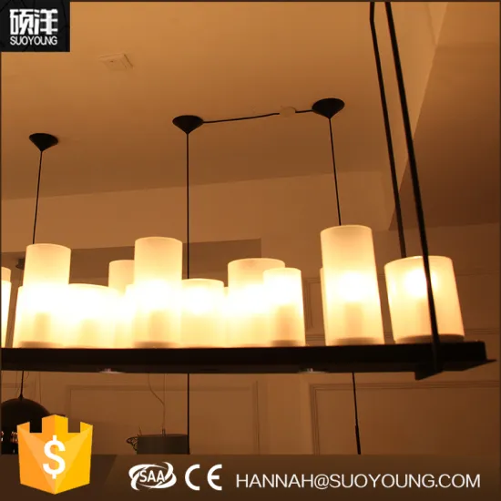 High quality wholesale China supplier industrial style candlestick chandelier stairs pendant light with cheap price