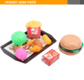 plastik hamburger mini set mainan anak-anak bermain dapur