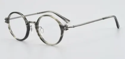 Retro Round Frame Prescription Glasses Designer