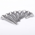 Crosse Recessed Countersunk Head Drilling Screws