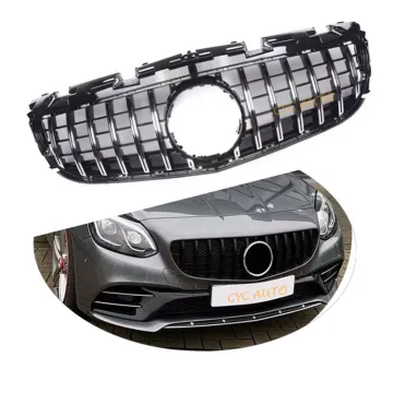 R172 SLC GT Vertical Grille Front Bumper Kit for Mercedes Benz SL Class SLC R172 (2016-2020)