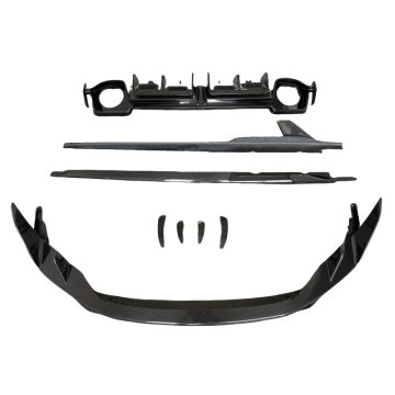 Custom Audi R8 Dry Carbon Fiber Body Kit: Enhance Your Car's Appearance with Upgrade Cap Style Diffuser and Skirts