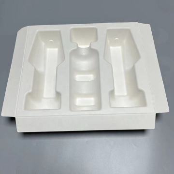 Wine Glass Bottle Packaging Tray Insert with Box