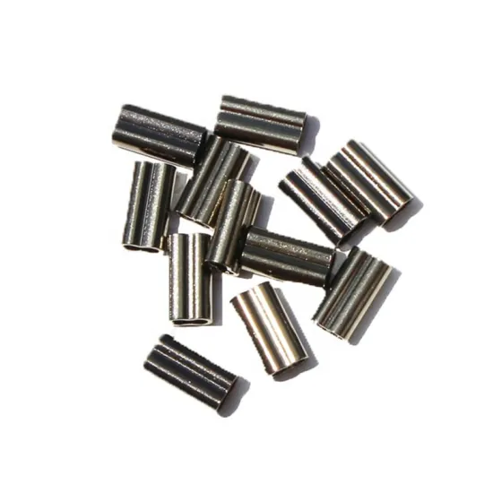 Hysun 500pcs Fishing Double Barrel Crimping Sleeves Copper Connector