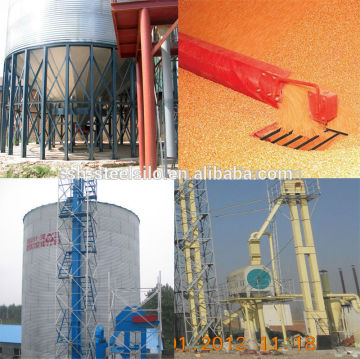 Galvanized Aromatic Rice Storage Steel Silo For Sale