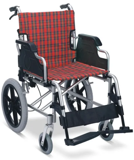 Designed Lightweight Folding Manual Aluminum Wheelchair