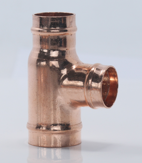 how to solder vertical copper pipe fittings