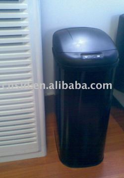 35L Home furniture Electronic Kitchen Auto Stainless Steel Trash can Trash bins