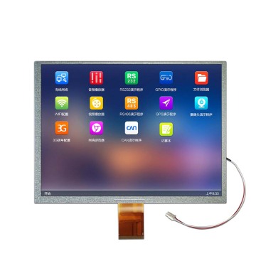 Benutzerdefinierte TFT -LCD -Anzeige 10,4 Zoll 800 x 600 Pixel 120 ° anzeigen Winkel