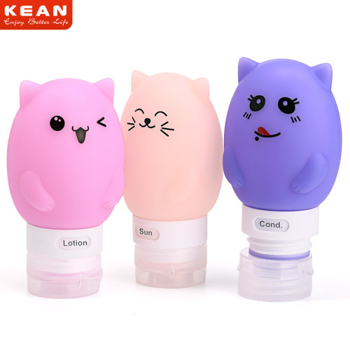 Latest Style Non-Toxic Foldable Silicone Travel Bottle