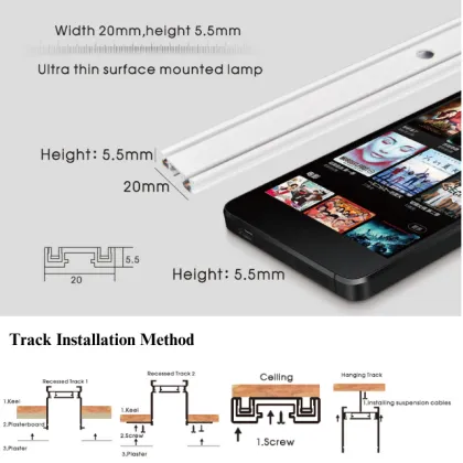 RONSE Track Magnetic Tracklight: 48V Magnetic Track Power Supply