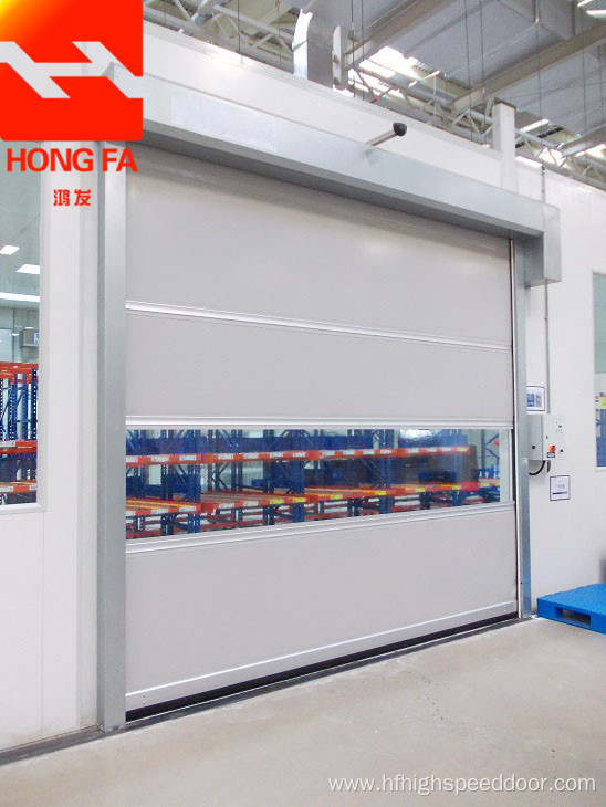 Rapid industrial PVC door