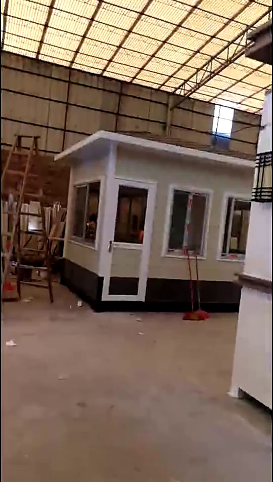 Custom Folding House with Durable Stone-Style Coating for Entryway Stations