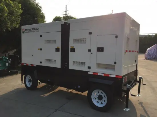 Trailer Type Diesel Generator Set