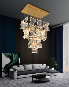 Modern Pendant Lights for Hotel Villas and Chandeliers - Custom Decoration