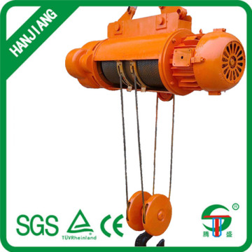 wire rope electric hoist crane 2 tons
