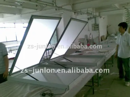 LED aluminum outdoor Waterproof door hing light box