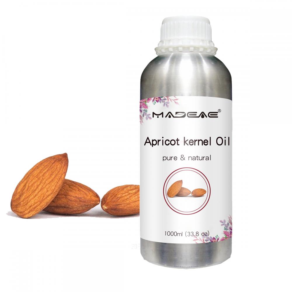 Óleo de damasco orgânico a granel por atacado 100% de óleo de damasco puro para cabelos cosméticos para a pele