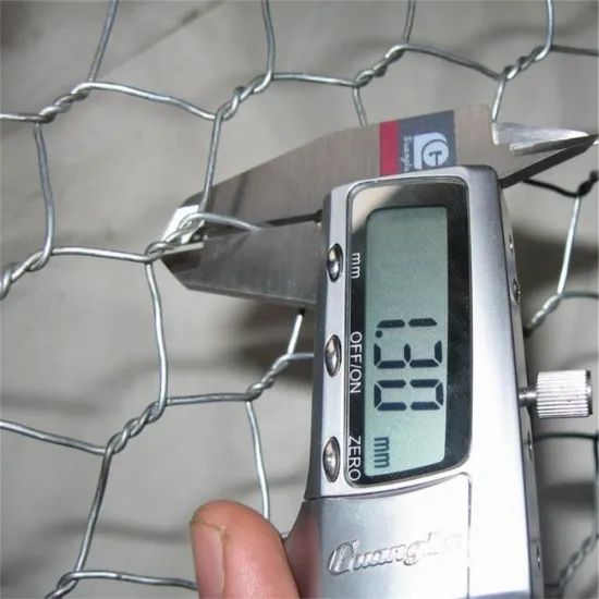 ASTM-A856 Galvanized Gabion Basket 83X110mm