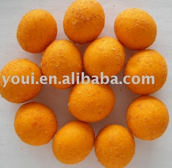 Tomato flavor coated peanuts