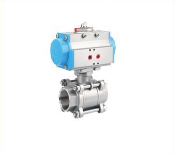 Electric Actuator 3pc Female Ball Valve