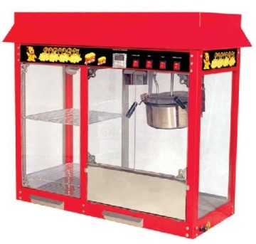 Popcrn machine & warming showcase, 8oz