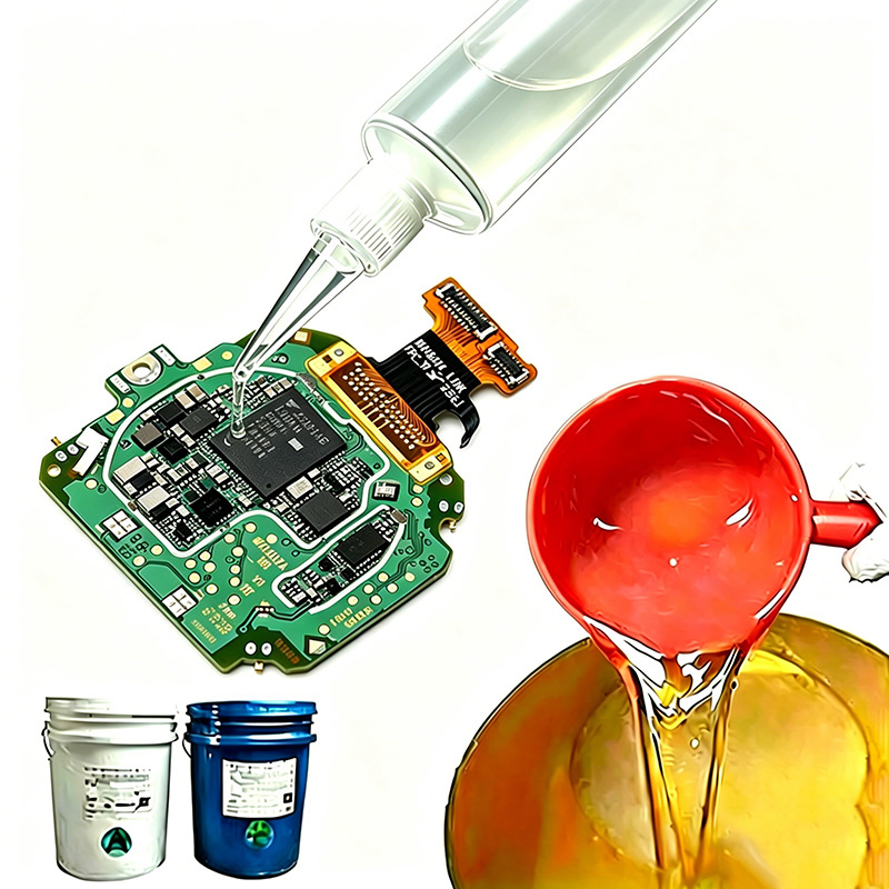 Liquid tank adhesive