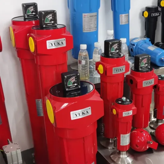 6000-8000 Hour Element Compressed Air Filtration