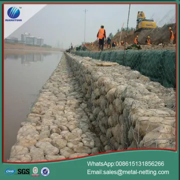 pvc coated gabion box gabion retaining wall
