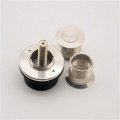 Precision machining stainless steel glass clamp