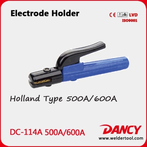Holland Type good heat resistance electrode holder in arc welding code.DC-114A