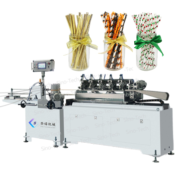 Hot Drinking Eco Recycled Paper Straw Making Machine