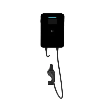 OEM ODM 11kw 22kw Portable EV Wallbox Charger Type 2 Home Electric Car Charger with LCD Display
