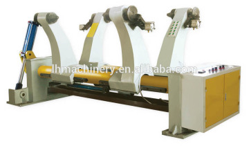 Hydraulic paper mill roll stand machine