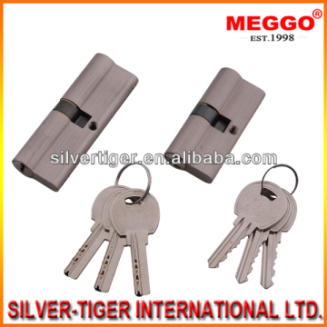 60mm/70mm brass door cylinder lock parts popular in Egypt market