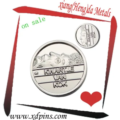 custom silver challenge coin