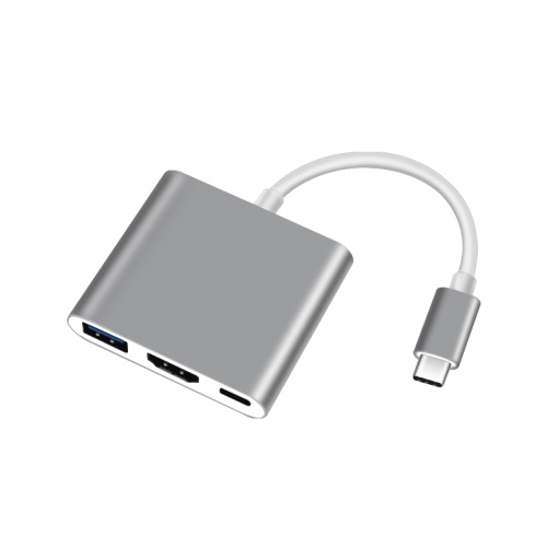 Typ-C-Hub-zu-USB-Ladegerät 3.0 PD-Adapter