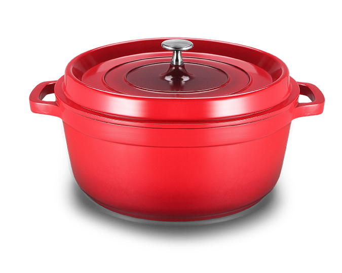 Hot Sale French Aluminium Die-casting Round Casserole