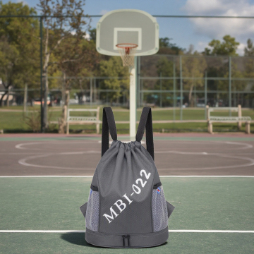 Bolsa de ginástica de treinamento unissex - nylon leve para basquete, praia, natação e treinos de academia