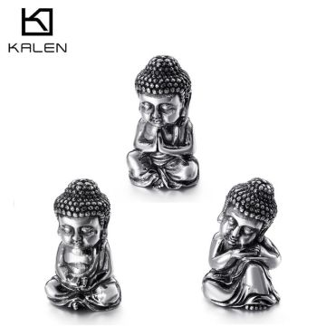 KALEN Buddha Statue 316L Stainless Steel Home Ornament