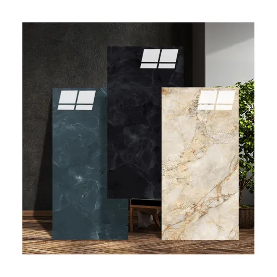 Modern Wall Tiles: Glossy Large Format 750x1500mm Porcelain Ceramics for Living Room Decoration