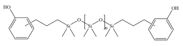 α, ω-Bis (Phenolpropyl) polydimethylsiloxan