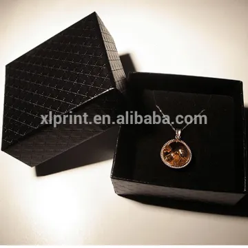 Paper material rigid jewelry packaging box